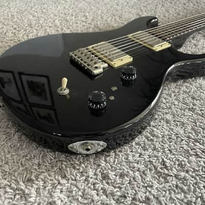 PRS SE Santana Signature 2001 MIK HH Black Carlos Paul Reed Smith Guitar image 3