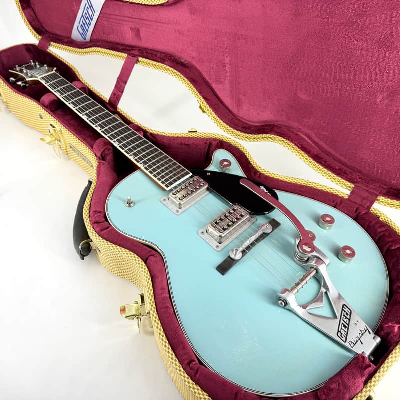 2022 Gretsch Masterbuilt Stephen Stern G6128-CS '62 Duo Jet - Motor City Blue image 1