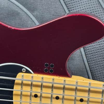 Sandberg Florence 30" Short Scale 4-string Bass with Gig Bag 2020s - Ruby Red image 2