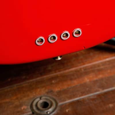 Fender Mustang Bass Guitar Torino Red Vintage 1966 Pre-Owned image 19