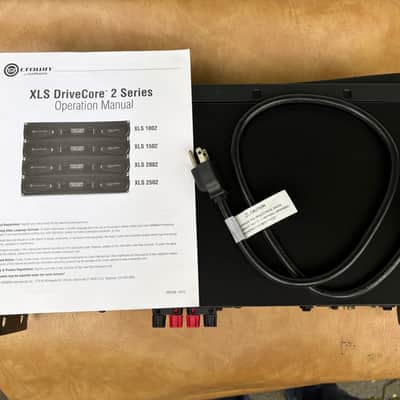 Crown XLS 2502 2-Channel 775w Power Amplifier 2010s - Black image 5