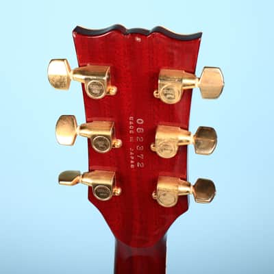 Yamaha SG1000 Cherry Sunburst 1980 Electric Guitar Japan image 4