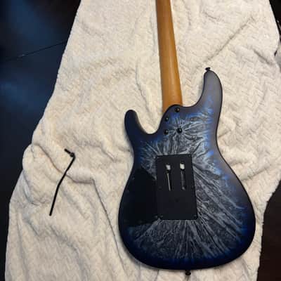 Ibanez S770-CZM Standard 2024 - Present - Cosmic Blue Frozen Matte image 2
