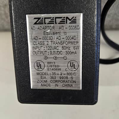 Genuine Zoom AD-0006D AC Adapter Power Supply image 2