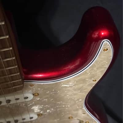 Fender Stratocaster Partscaster Candy Apple Red image 5