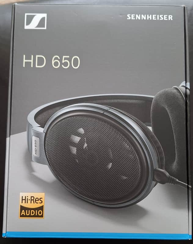 Sennheiser HD 650 Open-back Audiophile and Reference Headphones (NEW!)