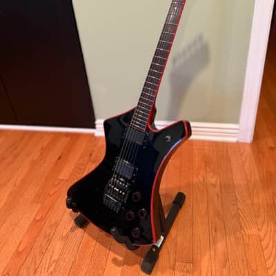 Washburn A20V Stage Series Electric Guitar RARE Black/Red Original OHSC Vintage image 3