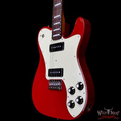 Fender Chris Shiflett Cleaver Telecaster Deluxe Dual P90 Rosewood Fingerboard Dakota Red 8.15 LBS image 2