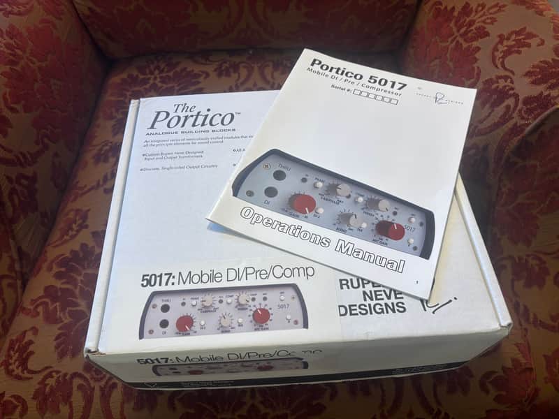 Rupert Neve Designs Portico 5017 Desktop Preamp / Compressor 2011 - Present - White image 1