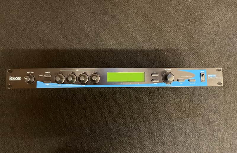 Lexicon MPX 500 24-Bit Dual Channel Processor 2000s - Black / Blue image 1
