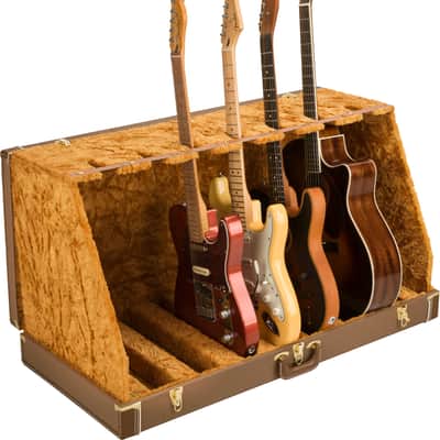 Fender Fender Classic Series Case Stand - 7 Guitar Brown imagen 1