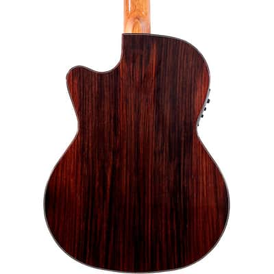 Kremona Verea Cutaway Acoustic-Electric Nylon Guitar Regular Natural image 2