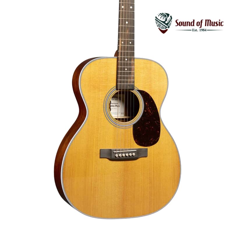 Martin Road Series 000E Retro Plus Granadillo Acoustic-Electric Guitar W/Softshell Case - Natural W/Aging Toner image 1