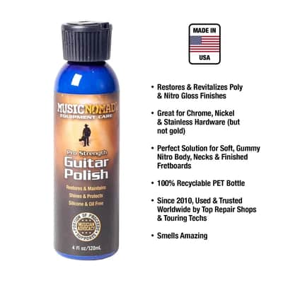 Music Nomad Guitar Polish, Pro Strength Formula, 120ml - MN101 image 6