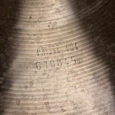 Paiste 404 "Brown Label" 14" Sound Edge Hi-Hat Cymbals (Pair) 972g/946g image 4