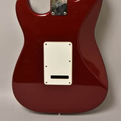 1987 Fender Standard Stratocaster USA Candy Apple Red w/HSC image 5
