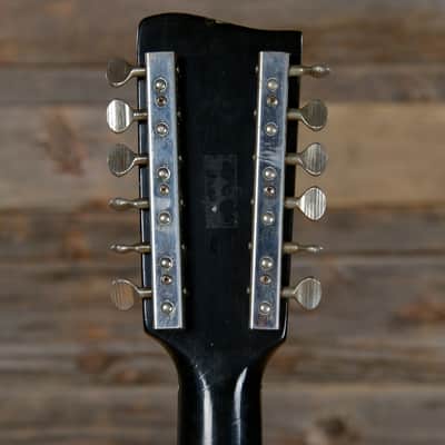 Danelectro Hawk 12-String Black 1964 image 7