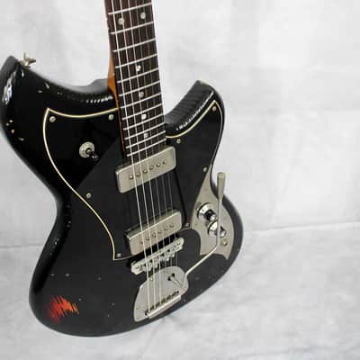 Novo Serus J Dealer Limited - Medium Distress - Bull Black over '64 Sunburst **Authorized Dealer** image 10