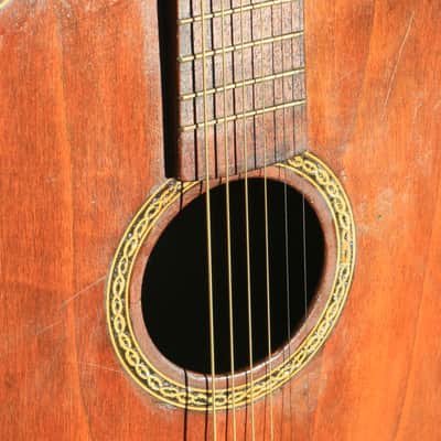 VINTAGE ACOUSTIC GUITAR RARE CATANIA CARMELO image 8