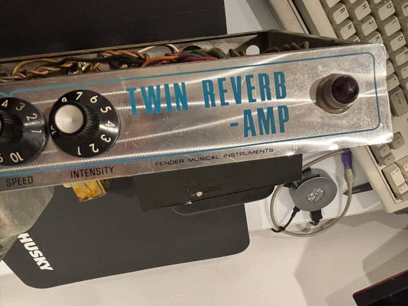 Fender Twin Reverb 1970-1971 - Silverface Chassis Only - Mods by FYD Amps Lurie Mods image 1