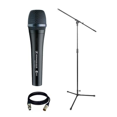 Sennheiser e 945 Dynamic Microphone Bundle with Stand and Cable