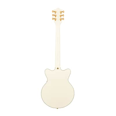 Gretsch G2655TG Streamliner Center Block Jr. Electric Guitar (Vintage White) image 2