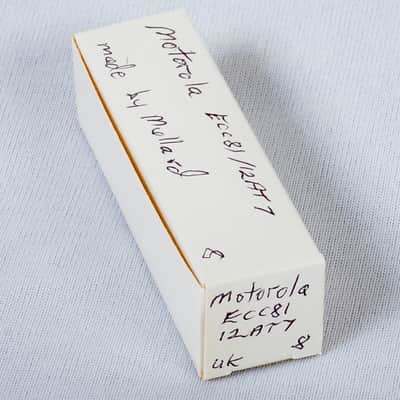 Vintage Motorola 12AT7 / ECC81 Preamp Tube – Mullard Made – Great Britain – Tests Strong image 5