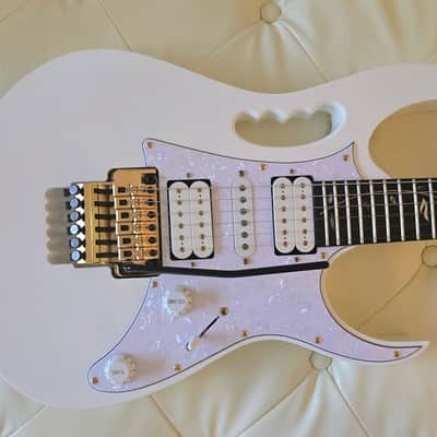 Ibanez JEM7VP-WH **Ibanezrules PRO Set Up** Steve Vai Premium Signature image 3