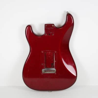 2000 Fender Big Apple Stratocaster BODY Candy Apple Red American USA Made Lightweight 4.2 LBS image 2