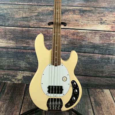 Sterling by Music Man StingRay Ray4 Electric Bass - Vintage Cream