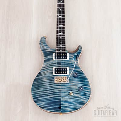 2014 Paul Reed Smith Private Stock #5201 Custom 24 Retro Model Faded Aquamarine w/ Case, Hangtags image 2