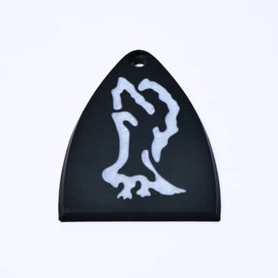 Custom PRS SE Truss Rod Cover – Mica & Resin Bird of Prey Inlay image 5