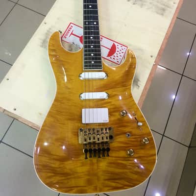 Xavier Petit Mk1 Pensa Suhr Mark Knopfler 2013 Amber image 2