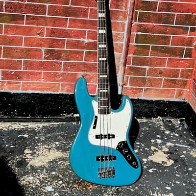 Fender Jazz Bass 1980 - 1-off original Maui Blue International Color ultra clean & cool. image 2