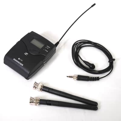 Sennheiser EW 100 G4-ME2-A1 Wireless Lavalier Microphone System (A1-Band: 470-516 MHz) 2010s - Black - Open Box image 1