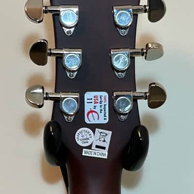 Epiphone AJ220S with Hardshell Case and accessories image 5