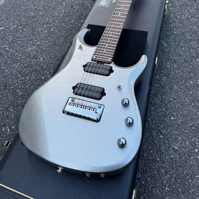 Ernie Ball Music Man John Petrucci Signature JP13-7 2013 - 2017 - Platinum Silver image 1