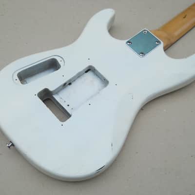 Encore ST-style Guitar Body+Neck image 12