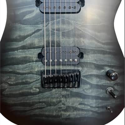 Schecter Keith Merrow KM-7 MK-III Standard Trans Black Burst with Hardshell Case image 3