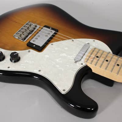 2012 Fender Pawn Shop Series '70s Stratocaster Deluxe 2-Color Sunburst w/HSC image 9