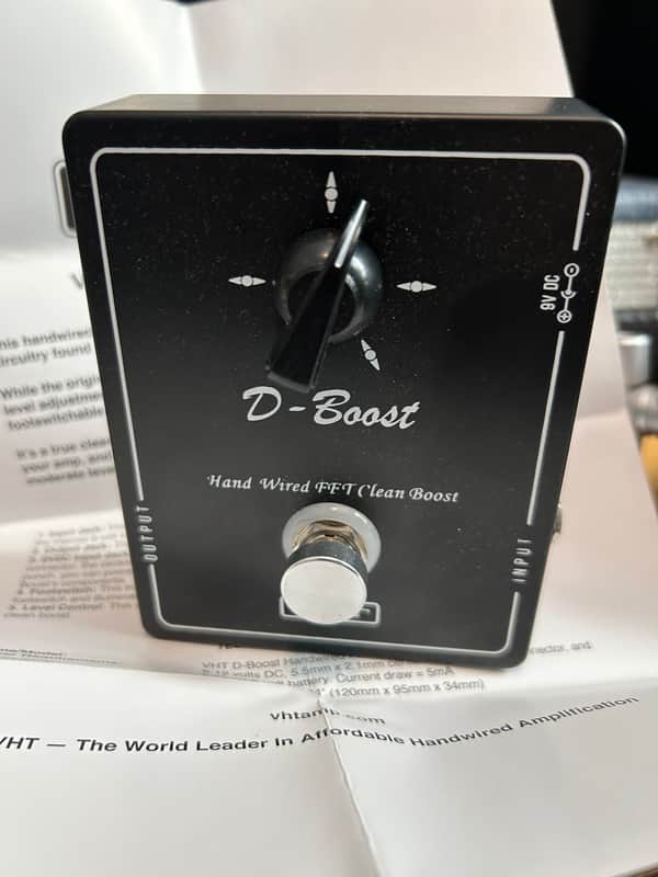 VHT AV-HW-DB2 D-Boost FET Boost Pedal 2010s - Black Bild 1