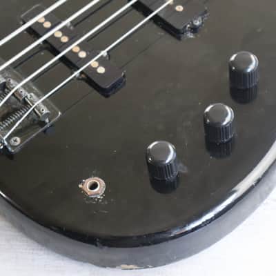 1988 Fender Japan "Jazz Bass Special" Duff McKagen Bass (Black) image 3
