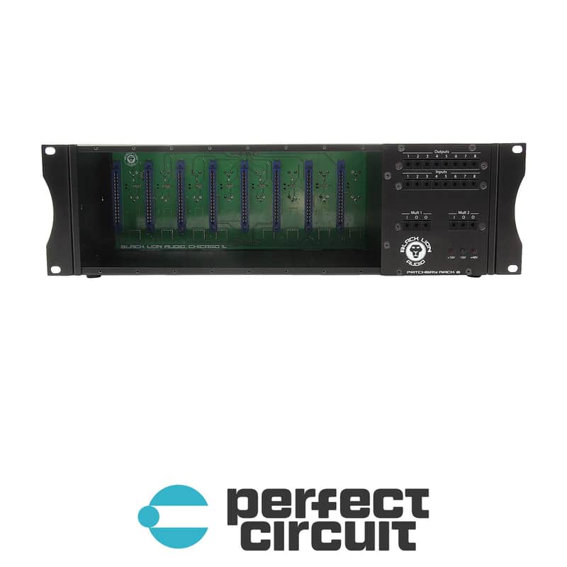 Black Lion Audio PBR-8 8-Slot 500 Series Chassis + Patchbay image 1