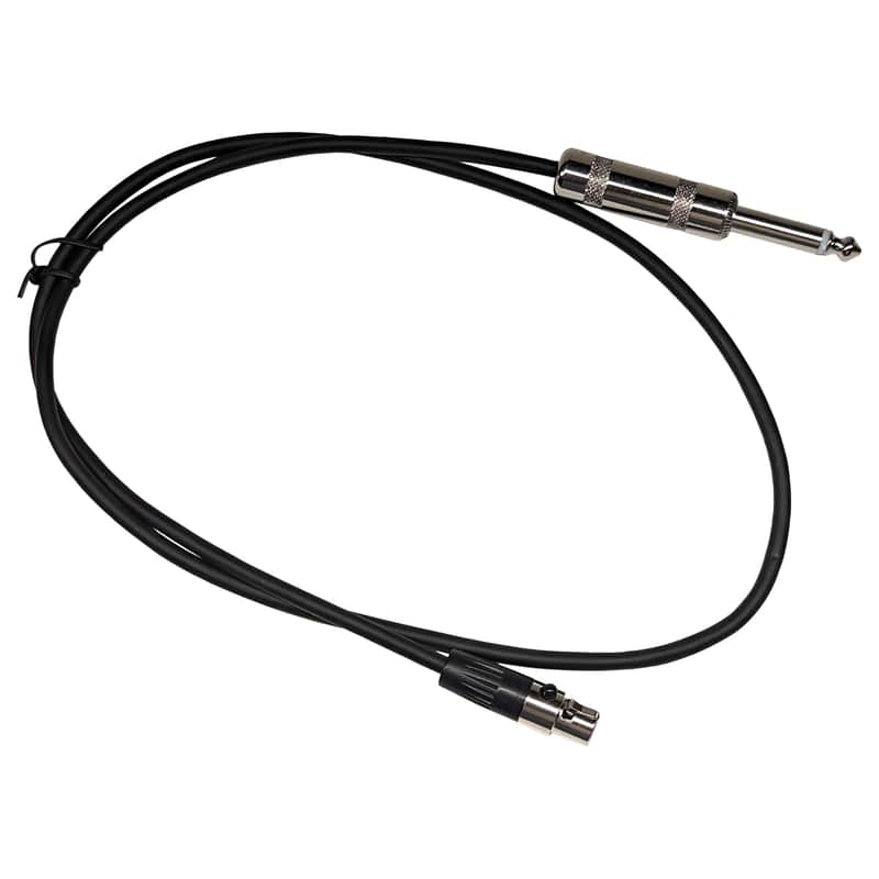 4-Pin Ta4F To 1/4-Inch Connector Cable For Shure Wa302 T1 Ut1 Sc1 Blx1 Pg1 Pgx1 Glxd1 Qlxd1 Slx1 Lx1 Ulx1 Uc1 Ur1 Ur1M U1 Blx Fp Slx Ulx-S Uhf-R Pgx-D Glx-D Axient Transmitter image 1