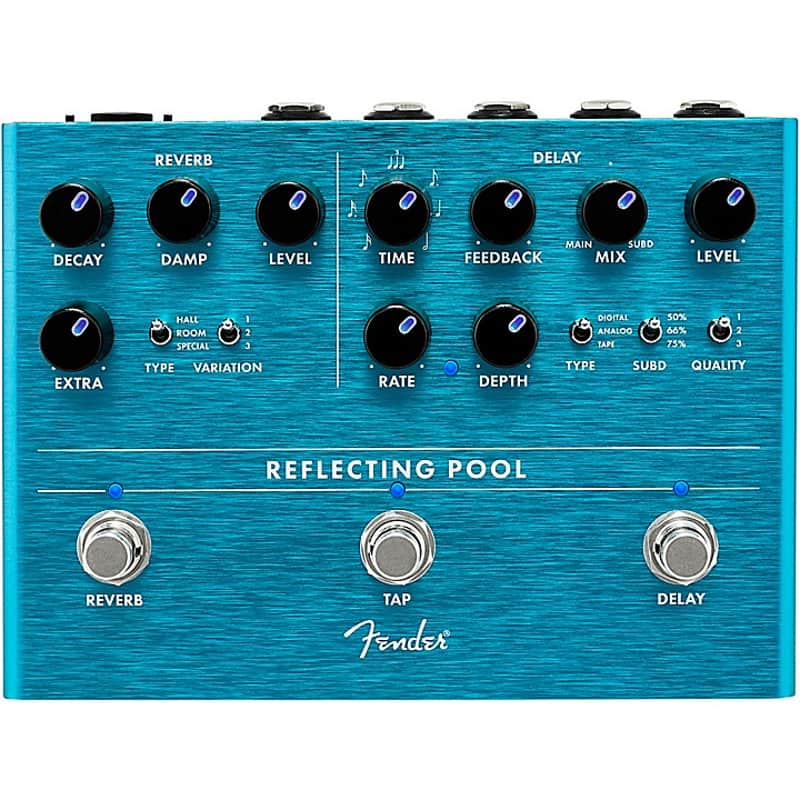 Fender Reflecting Pool Delay & Reverb | Reverb