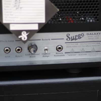 Supro Galaxy 1697R + Galaxy 1797 Euro 220V - Black image 9