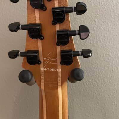 Schecter Keith Merrow Signature KM-7 Mk-III Standard 2019 - Present - Trans Black Burst image 9