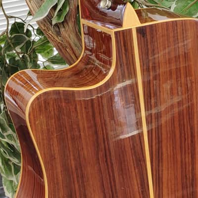 Luna Oracle Eclipse OCL ECL Acoustic Guitar w/ Built-In Electronics - Natural image 11