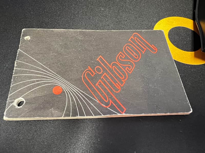 Gibson 1969 ES-335TD Hang Tag Manual for serial number 812407 1969 image 1