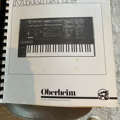 Oberheim Matrix 12 61-Key 12-Voice Synthesizer 1985 - Black image 14
